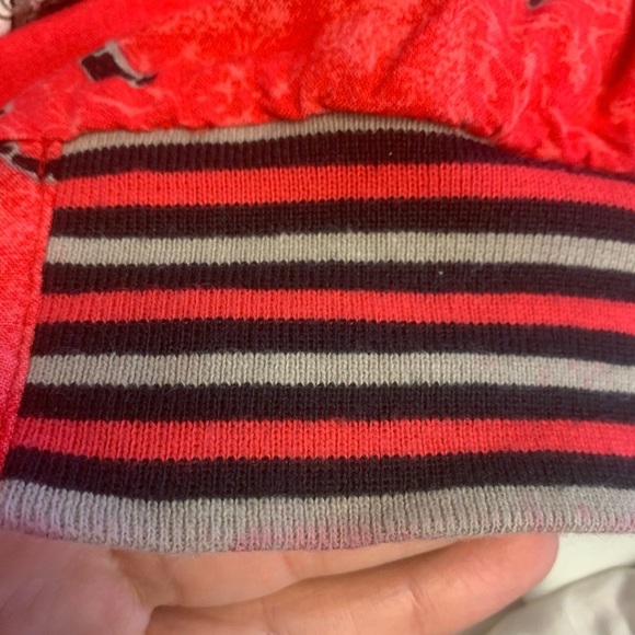 Vintage Giraffe Print Red Bomber Jacket 1990's 90's Animal Safari Bomber Jacket - Picture 10 of 10